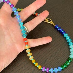 Handmade to Order Anthropologie Inspired Beaded Necklace